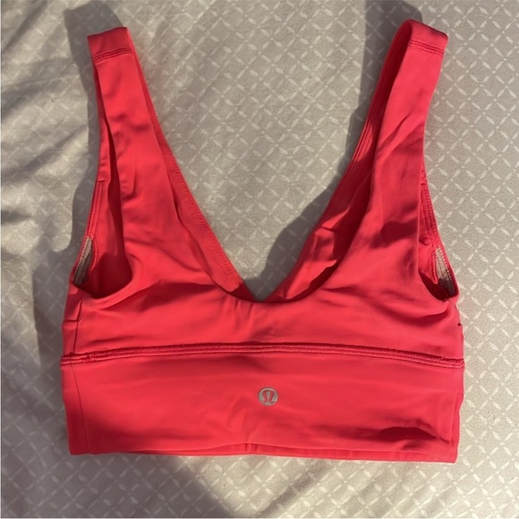 Lululemon Align V-neck Sports Bra - Lipgloss Size 2 - Picture 4 of 6